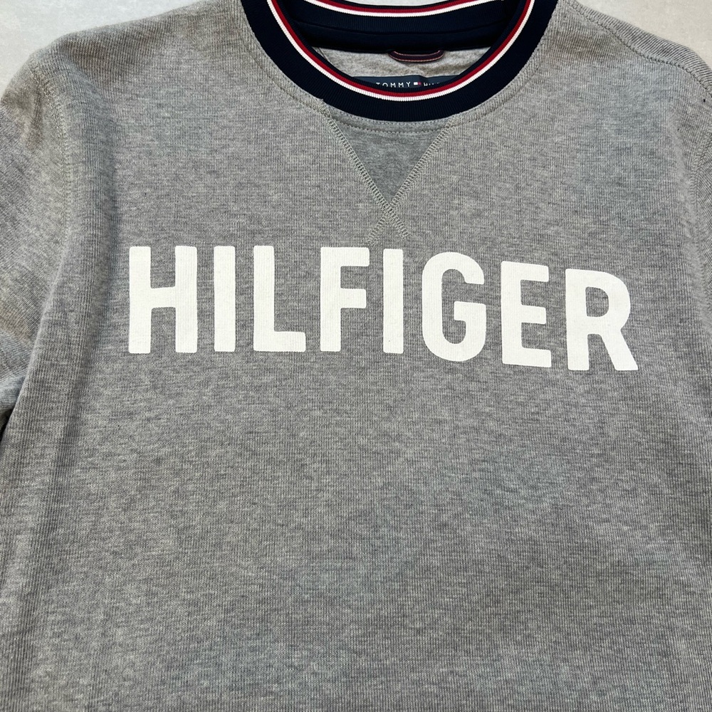 Tommy Hilfiger Gray Men's Crewneck Sweater